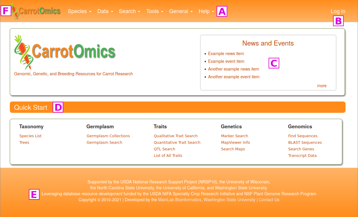 CarrotOmics Homepage